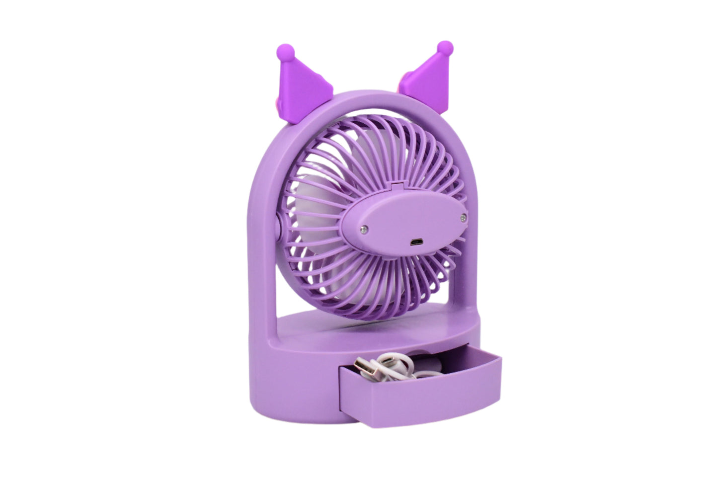 Portable desk fan