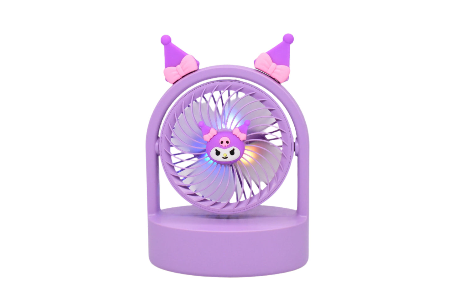 Portable desk fan