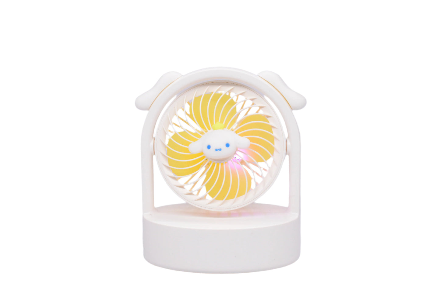 Portable desk fan