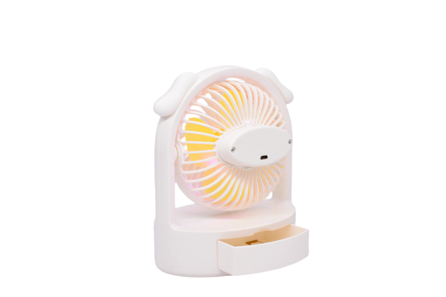 Portable desk fan
