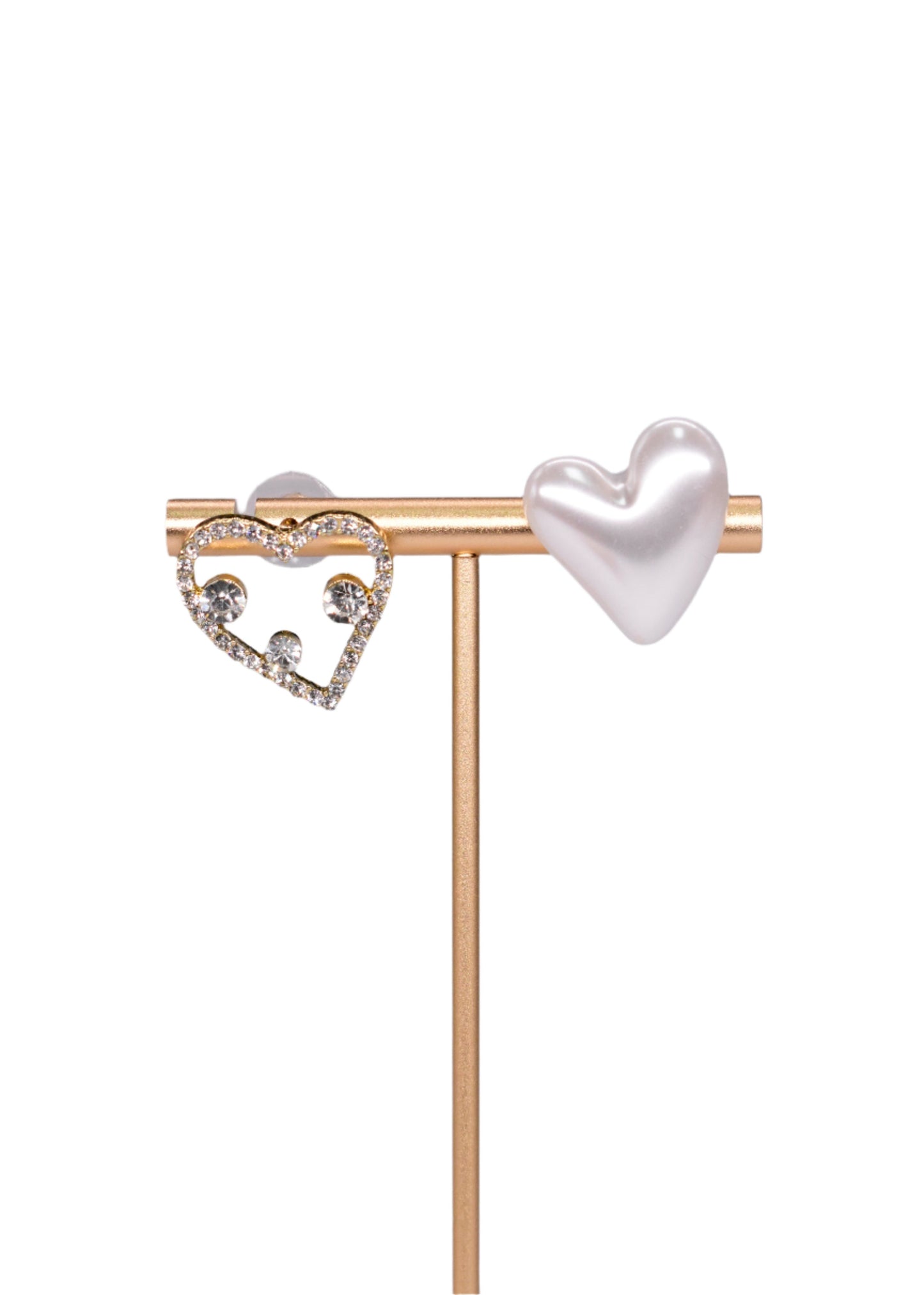 Pearl Heart Earring
