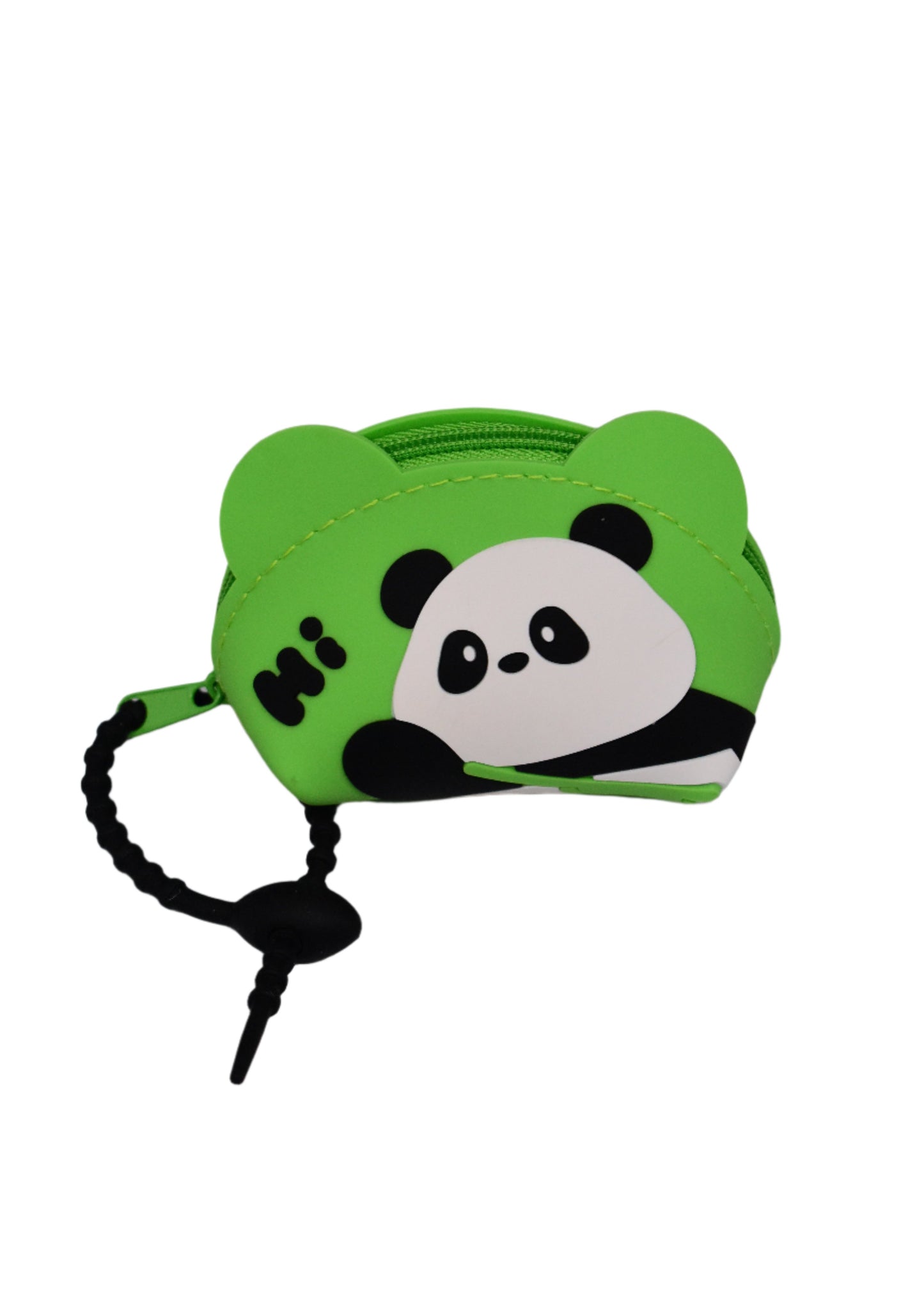 Panda Green Coin Bag