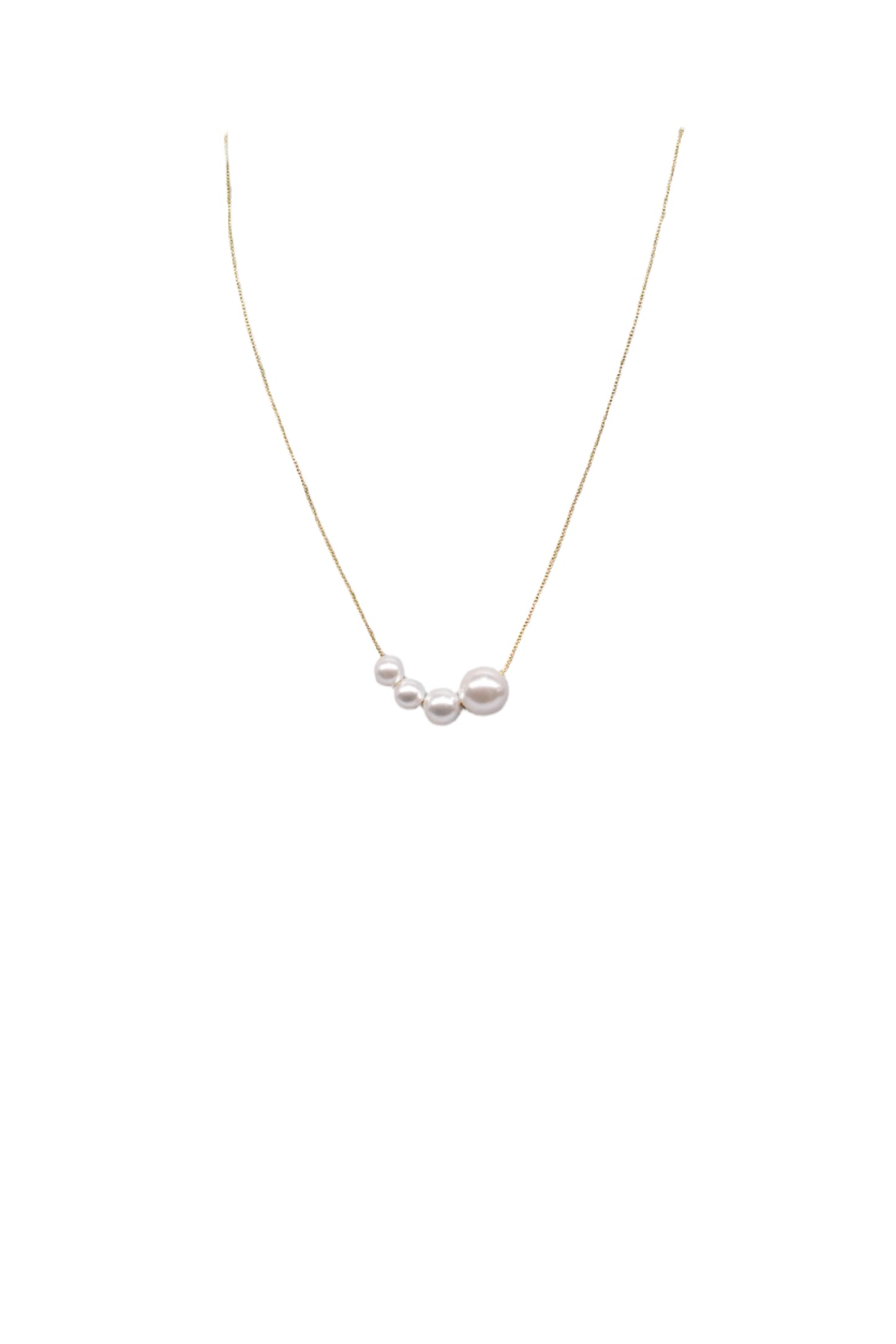 Three Pearl Necklace
