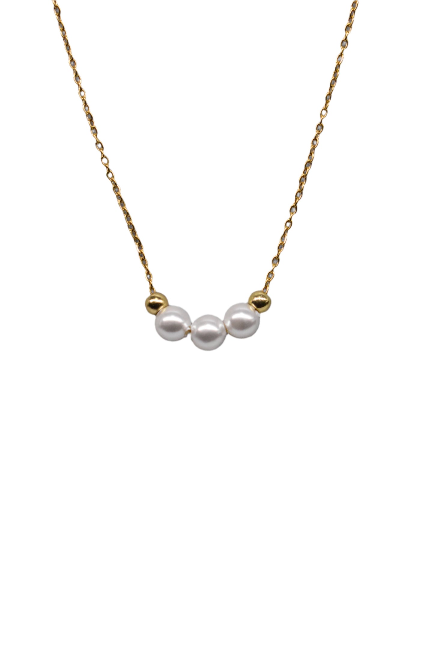 Three pearl Necklace 2
