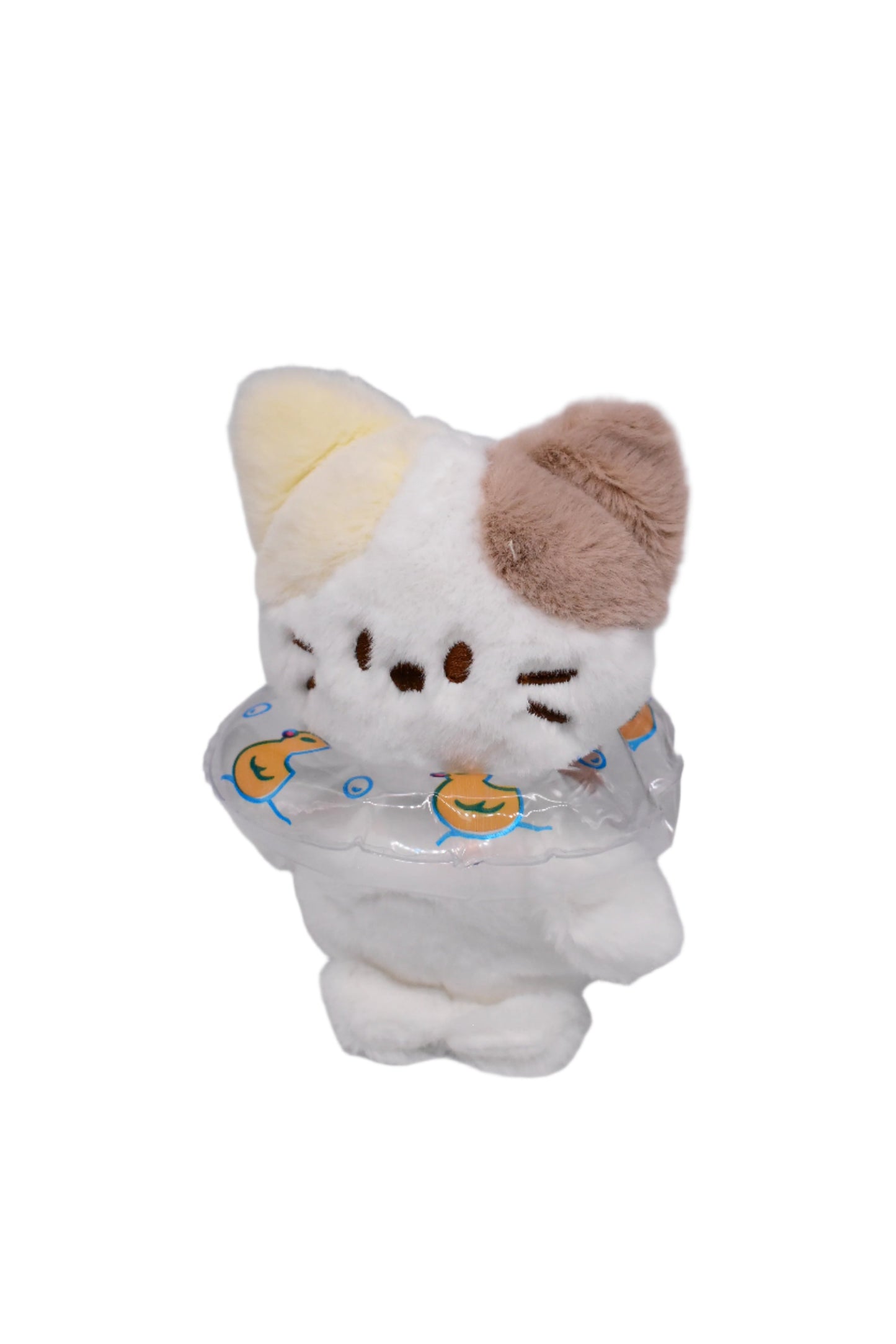White Cat keychain Plush