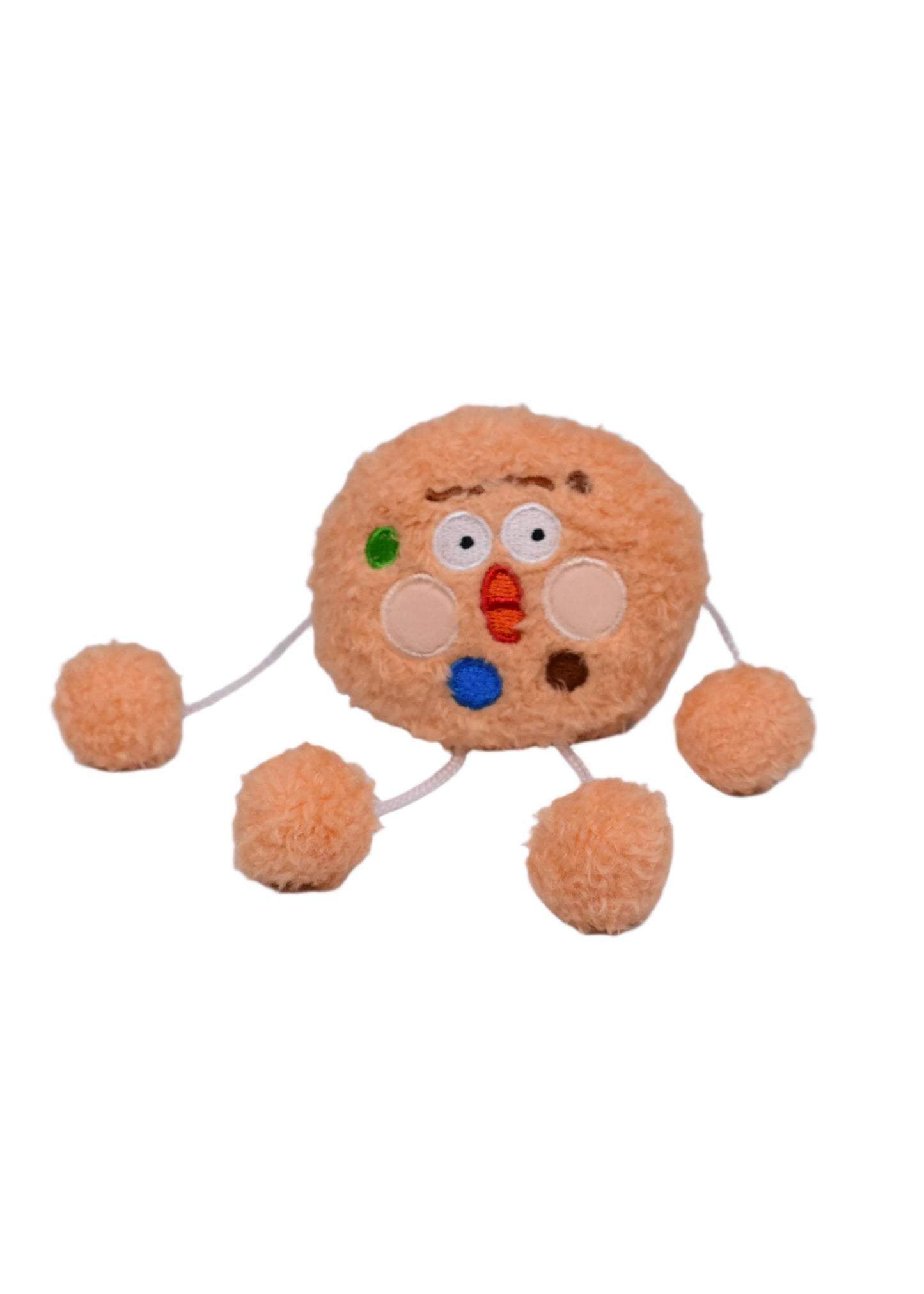 Cotton ball Shocked keychain Plush