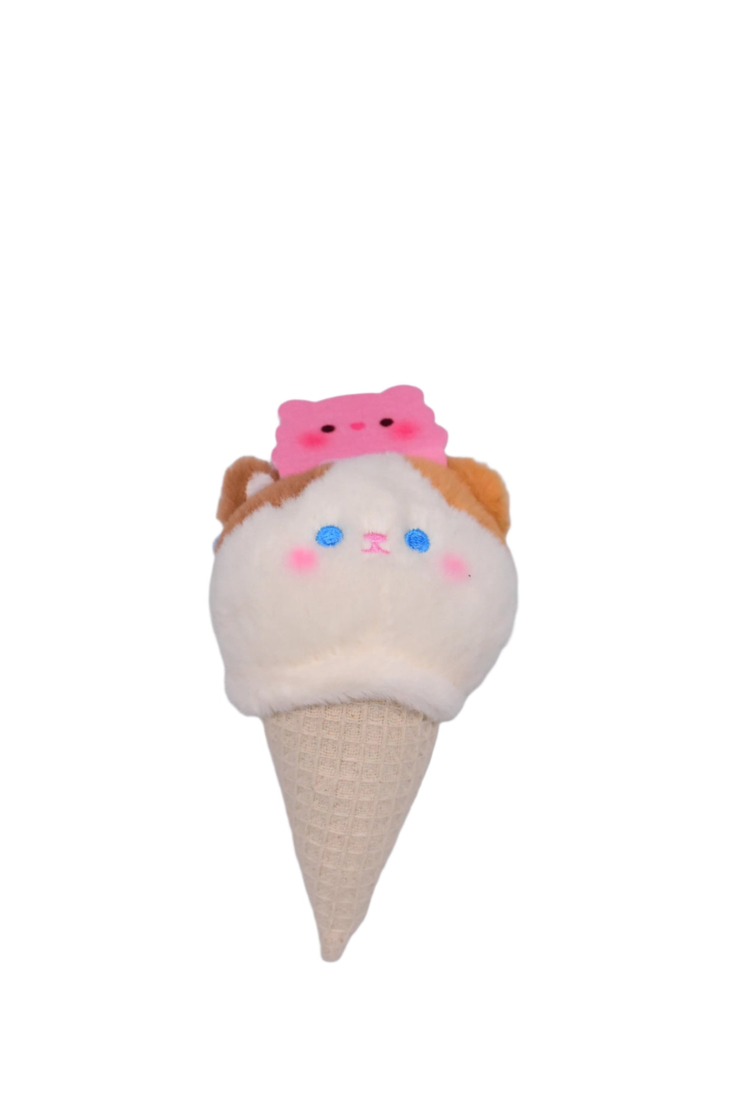 Cat Ice Cream keychain Plush