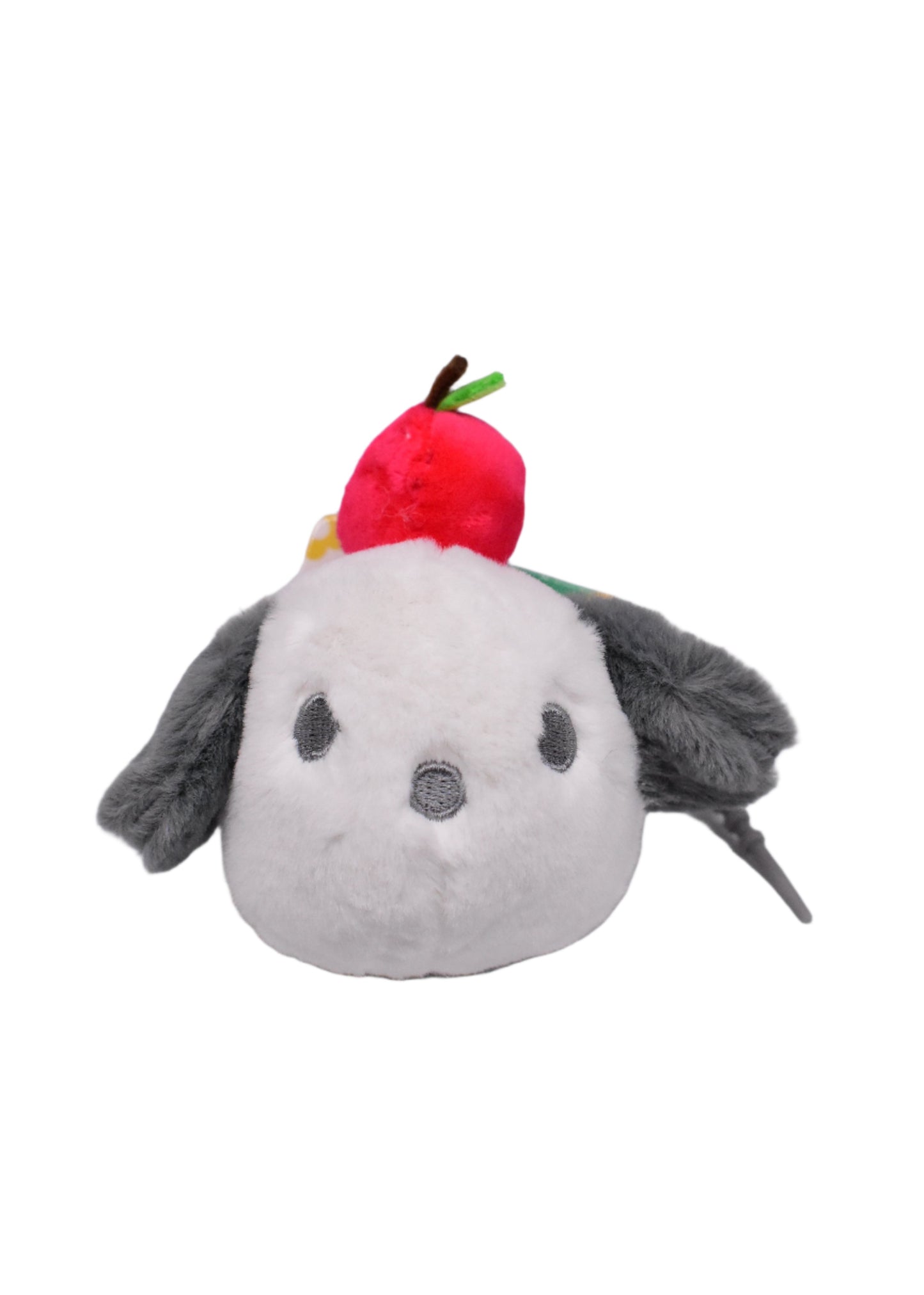 Gray Puppy keychain Plush