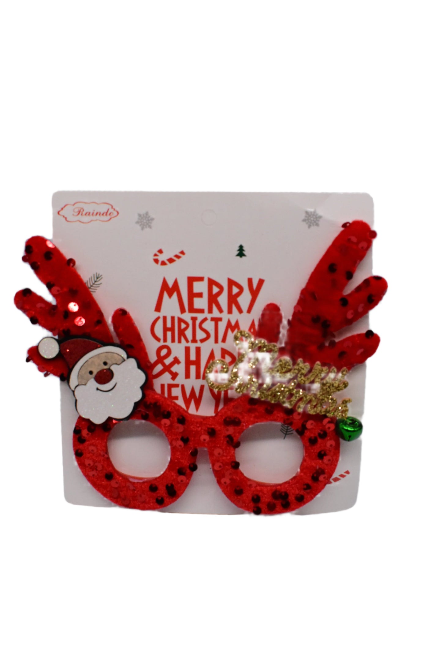 Christmas Red Santa Glasses