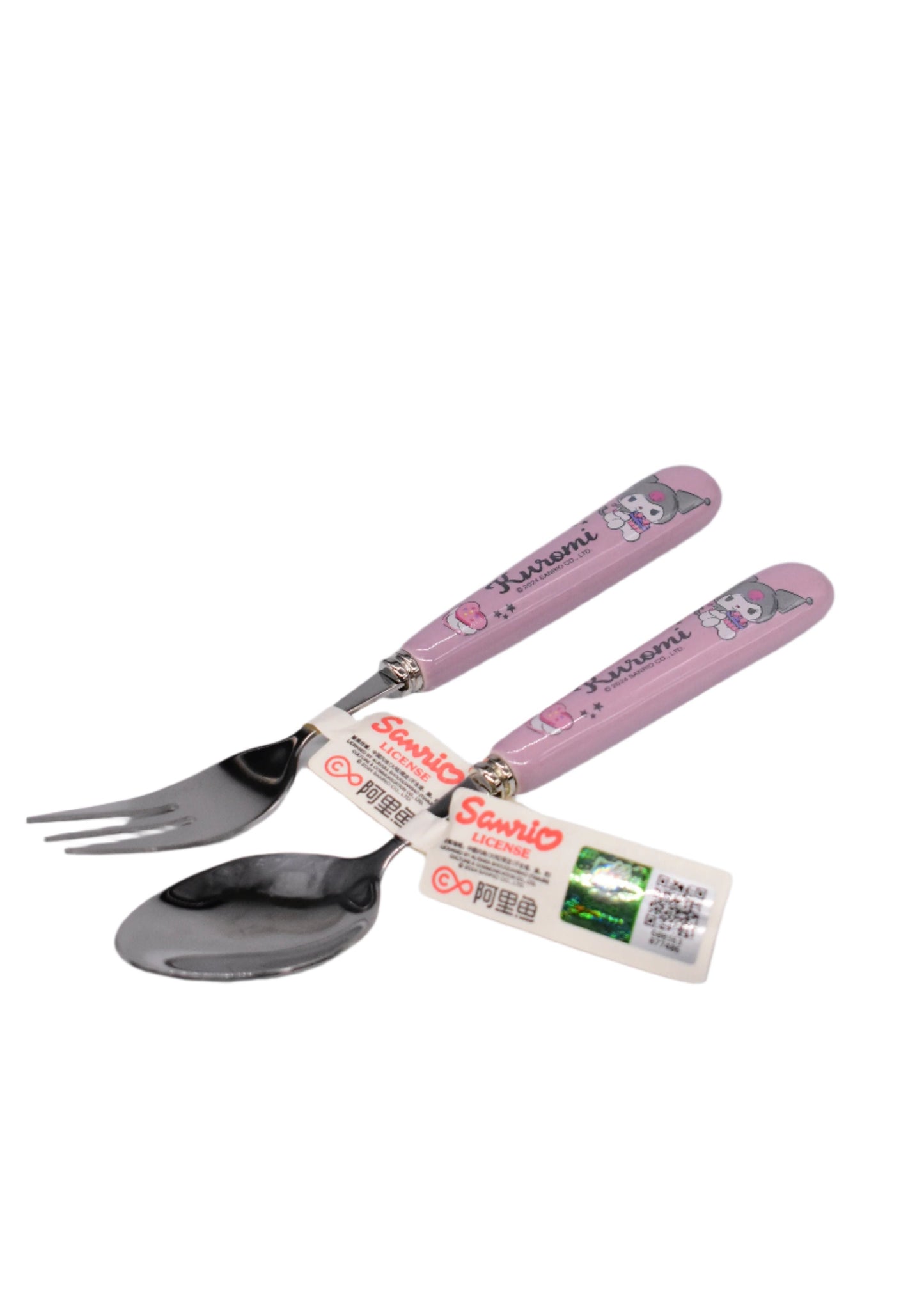 kuromi Fork & Spoon Set