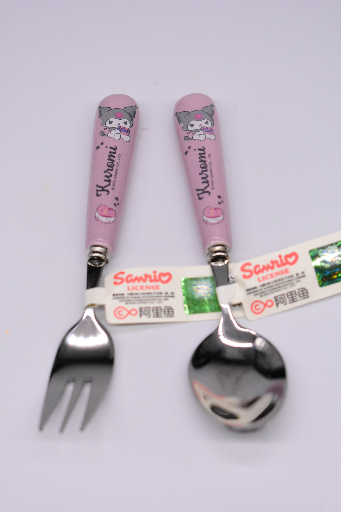 kuromi Fork & Spoon Set