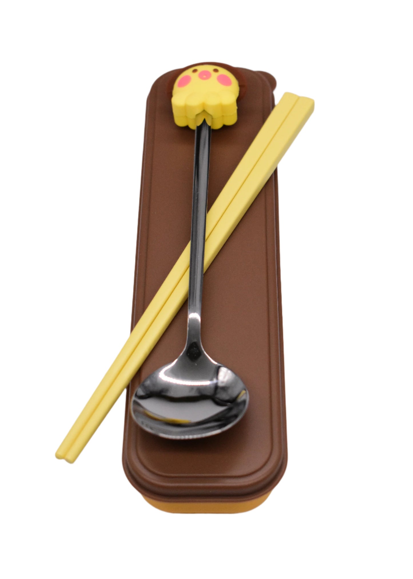 Yellow Squid Spoon & Chopstick