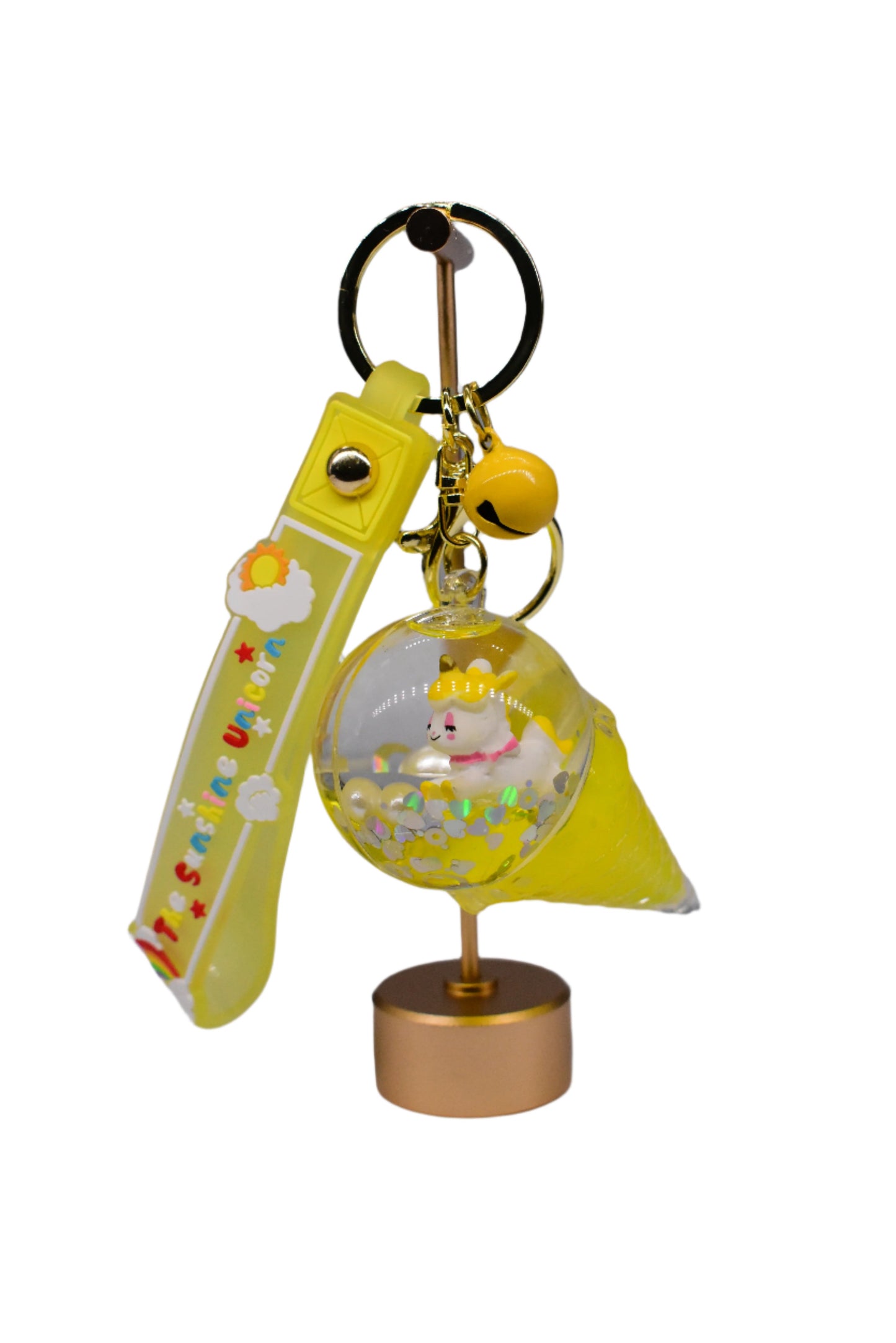 Ice Cream Cone Keychain