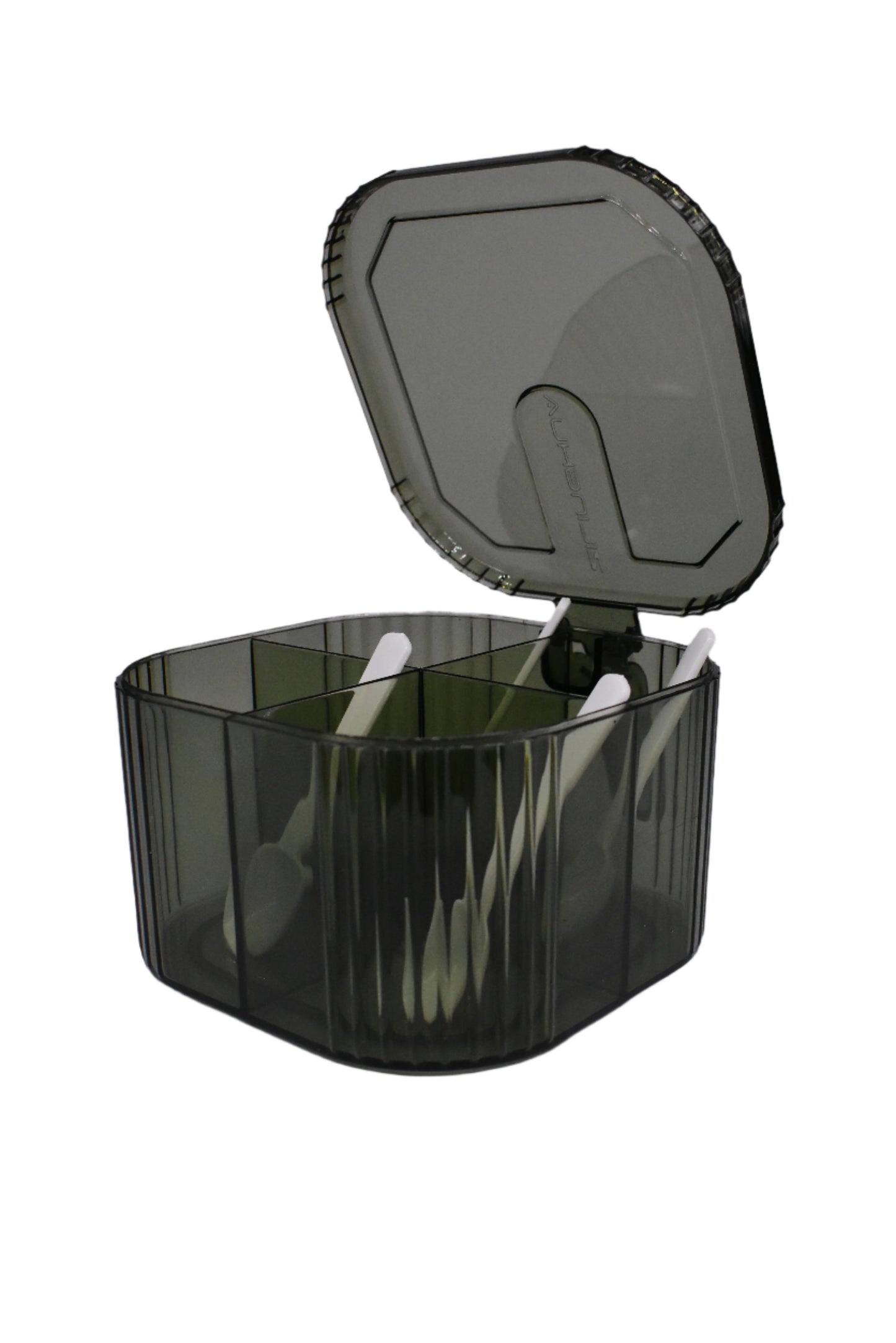 Four Comp Container With Spoon