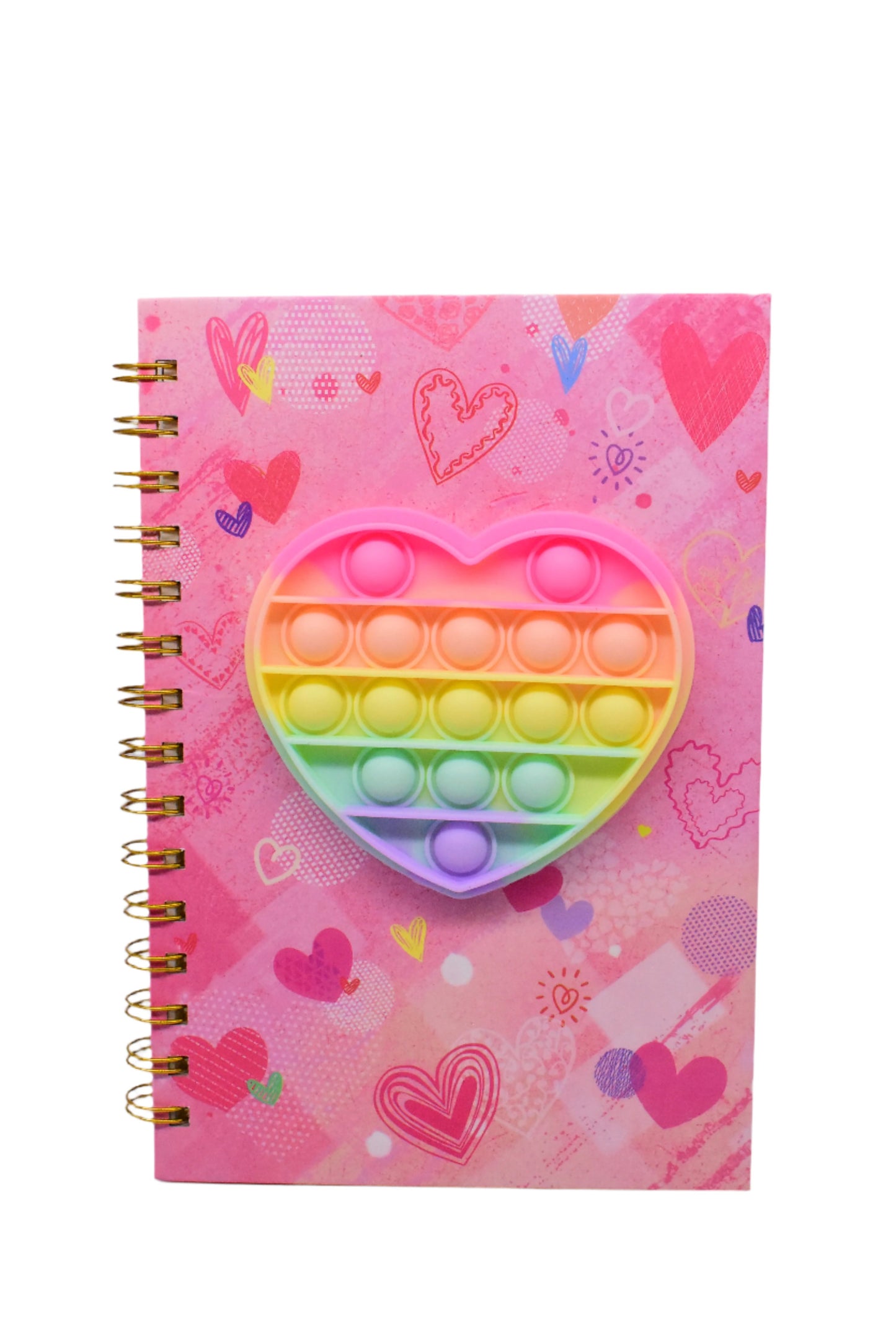 Silicone Pop Fidget Notebook