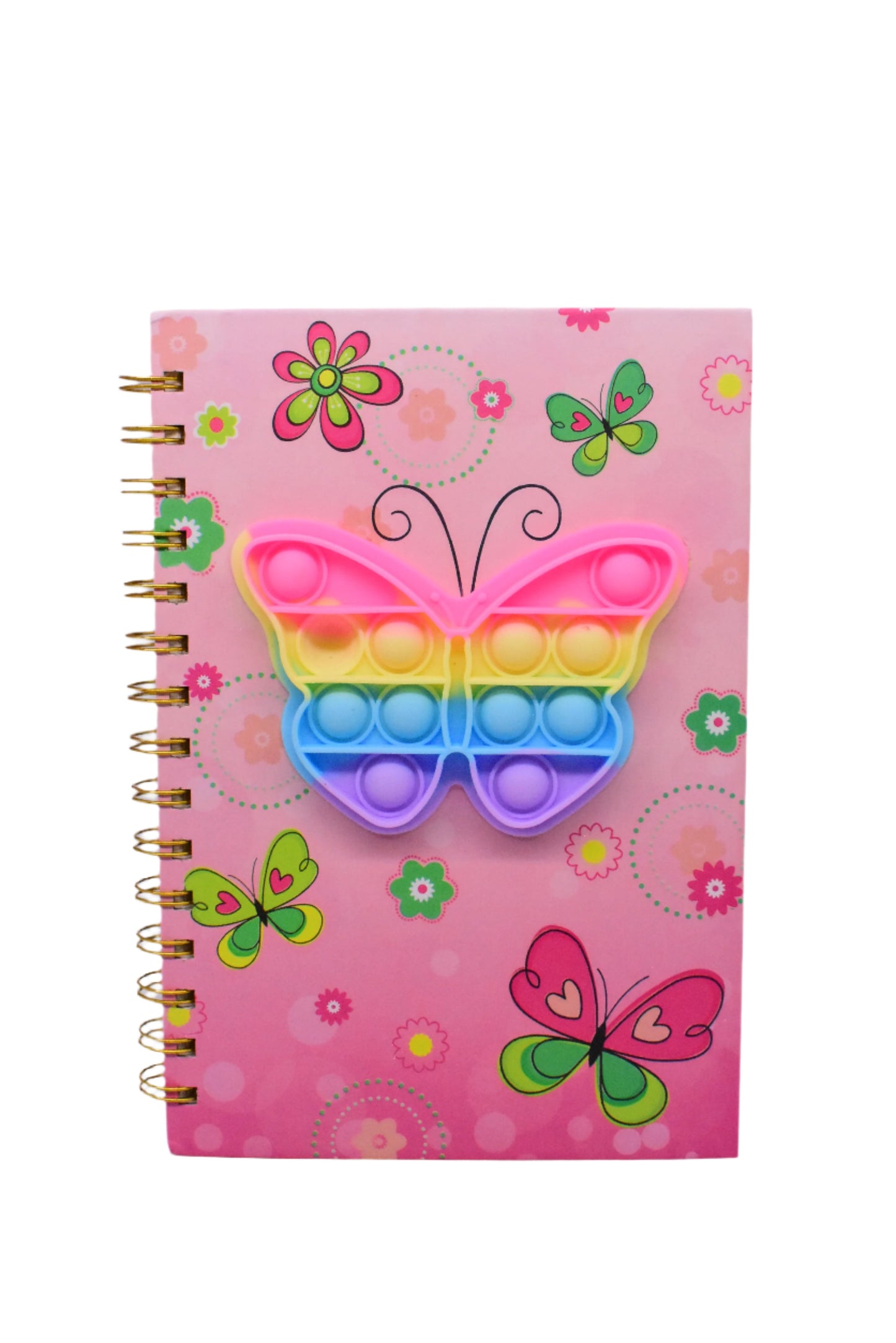 Silicone Pop Fidget Notebook