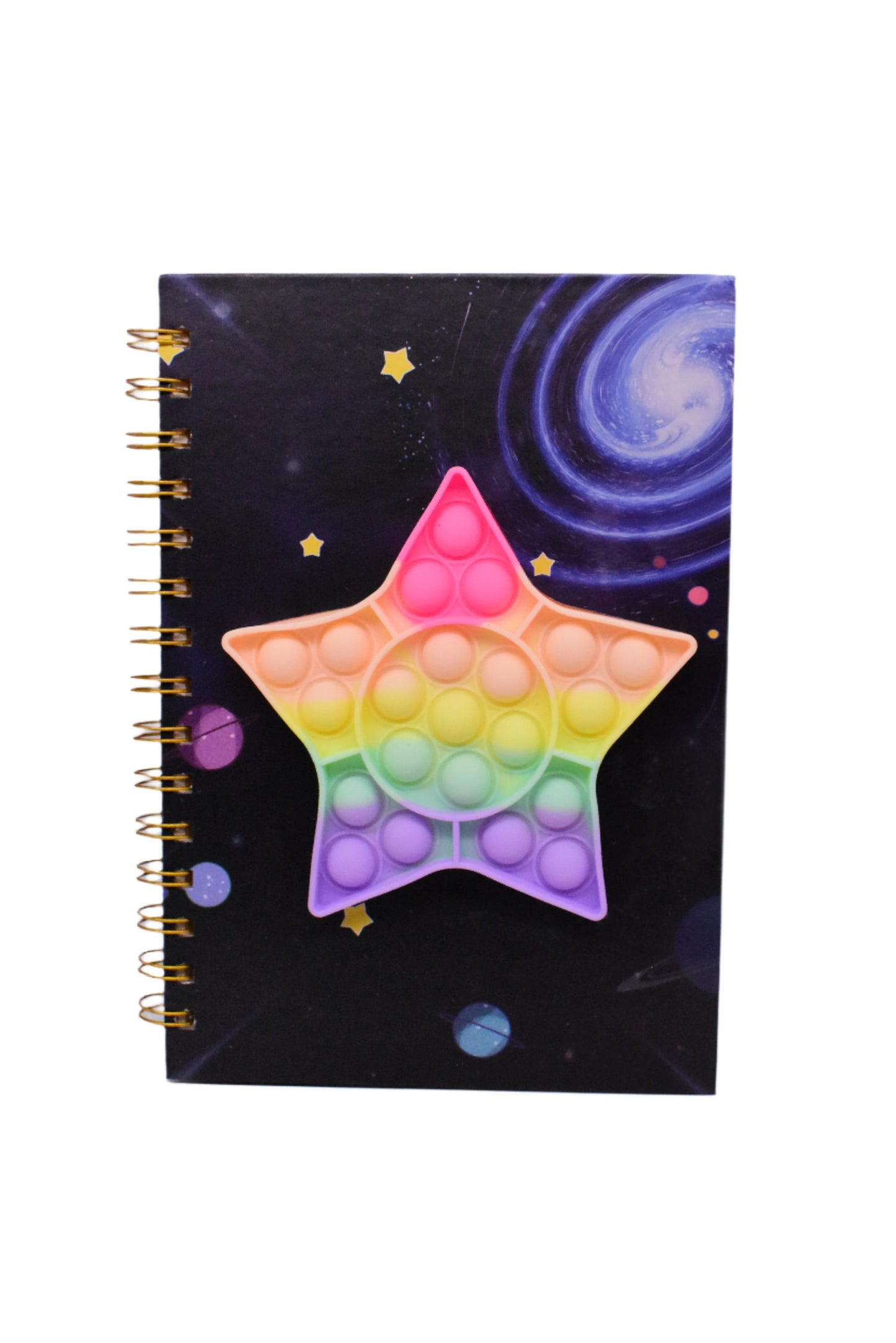 Silicone Pop Fidget Notebook