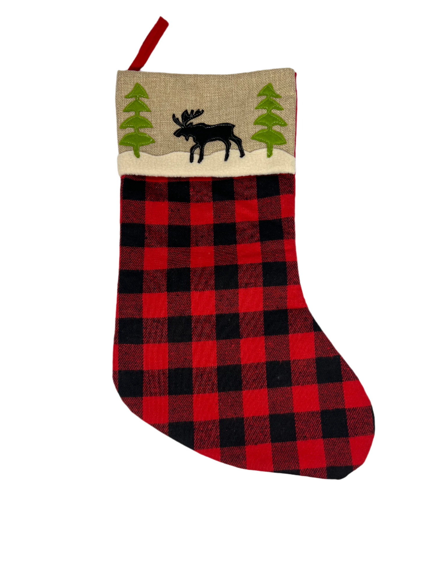 Christmas Stocking Plaid