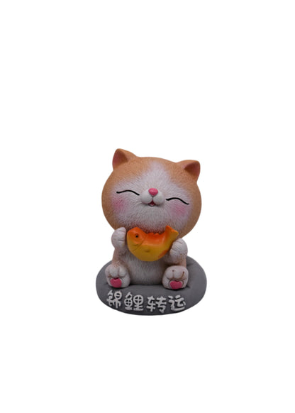 Cute Kitten Figurine