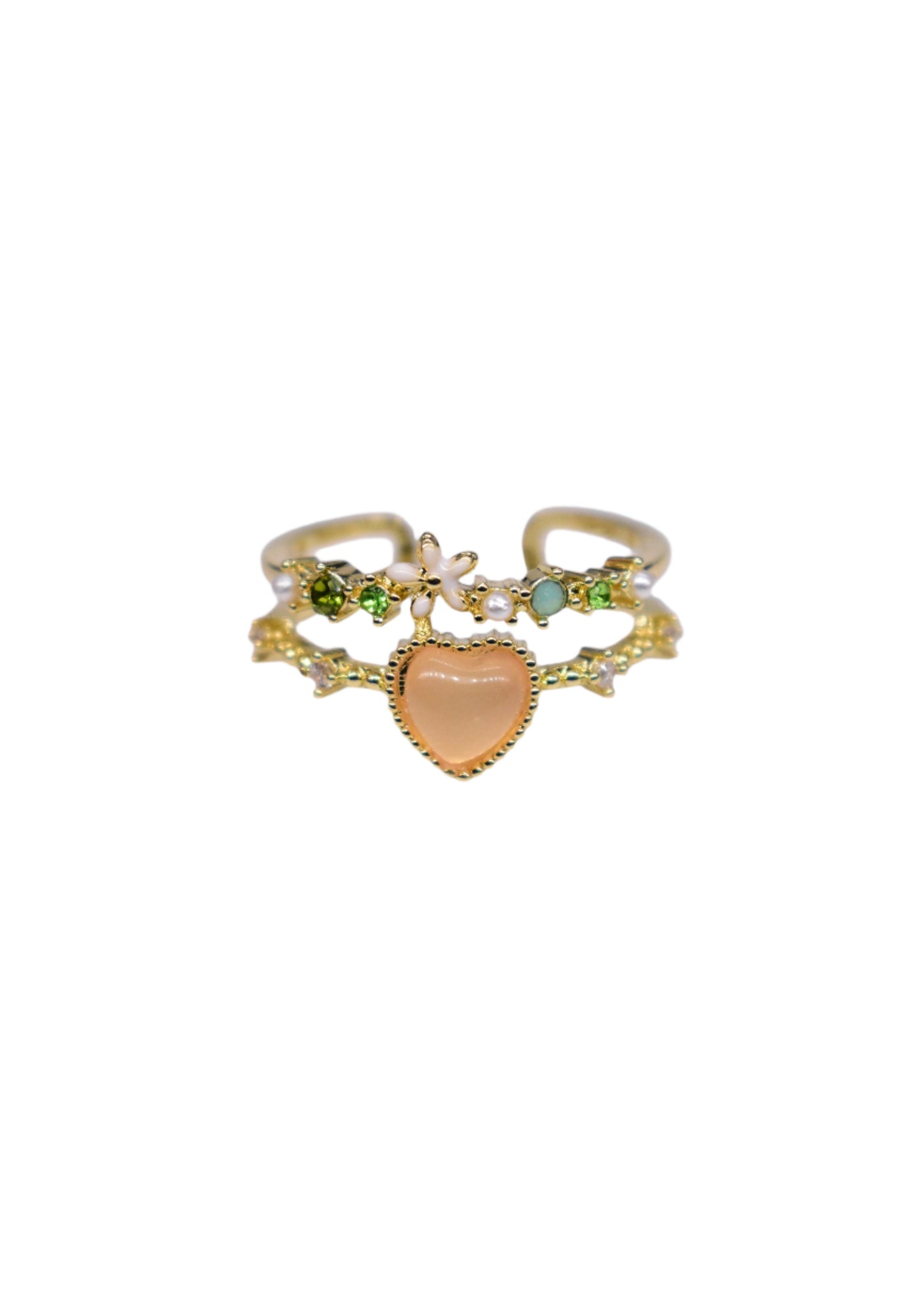 Pink Heart Ring