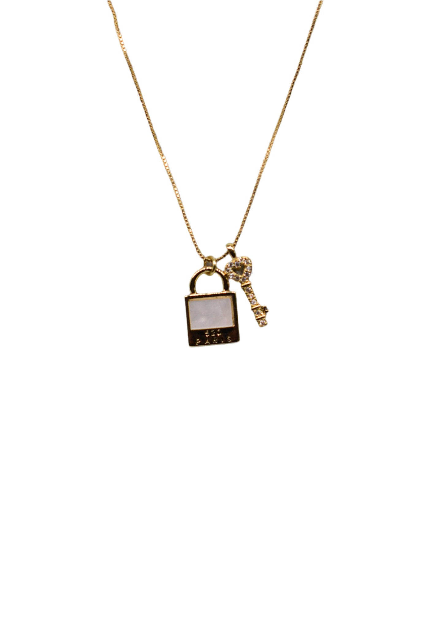 Lock & Key Necklace