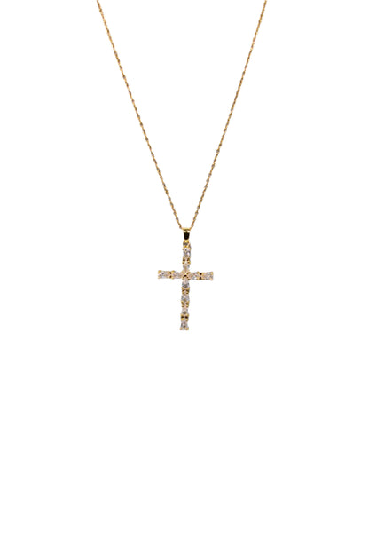 Gold Cross Necklace