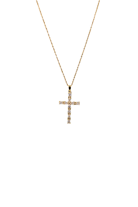 Gold Cross Necklace