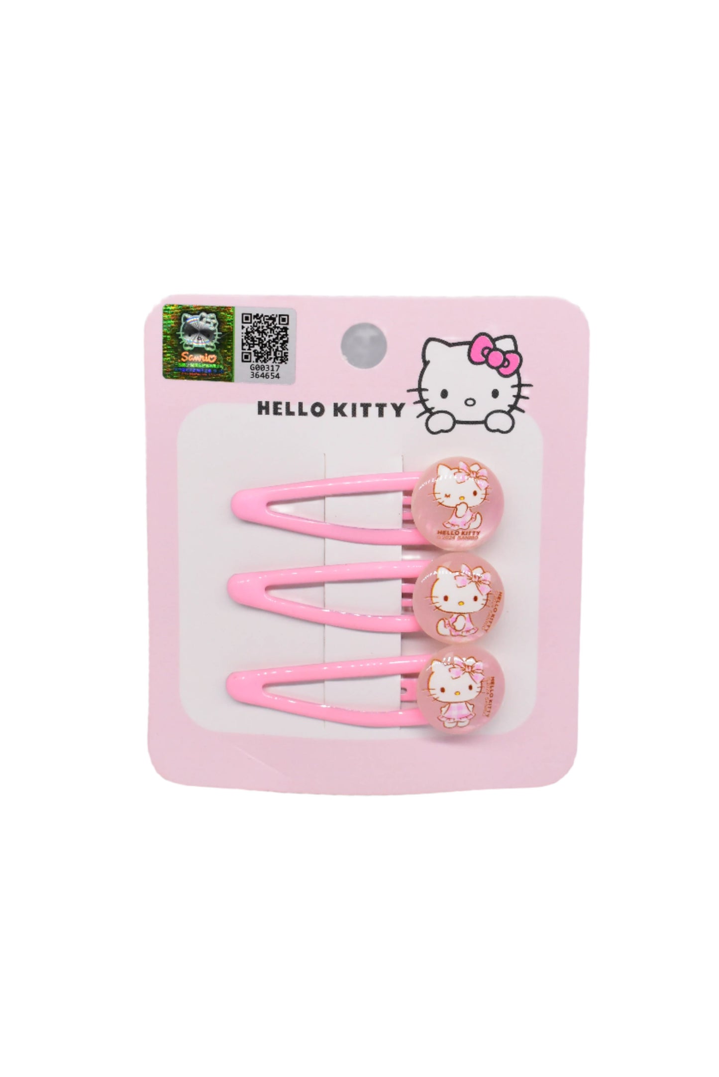 Hello Kitty 3 Hair Clip