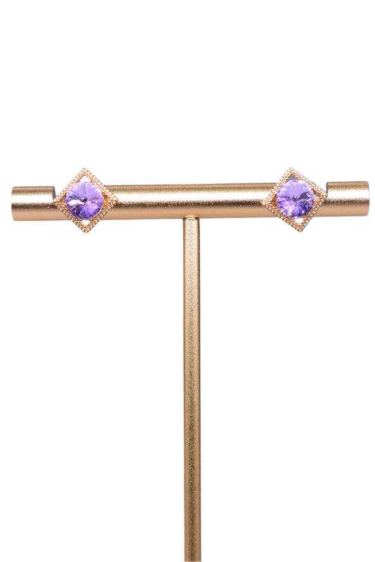 Purple Dreamy Earring