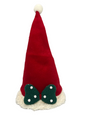 Green Bow Santa Hat